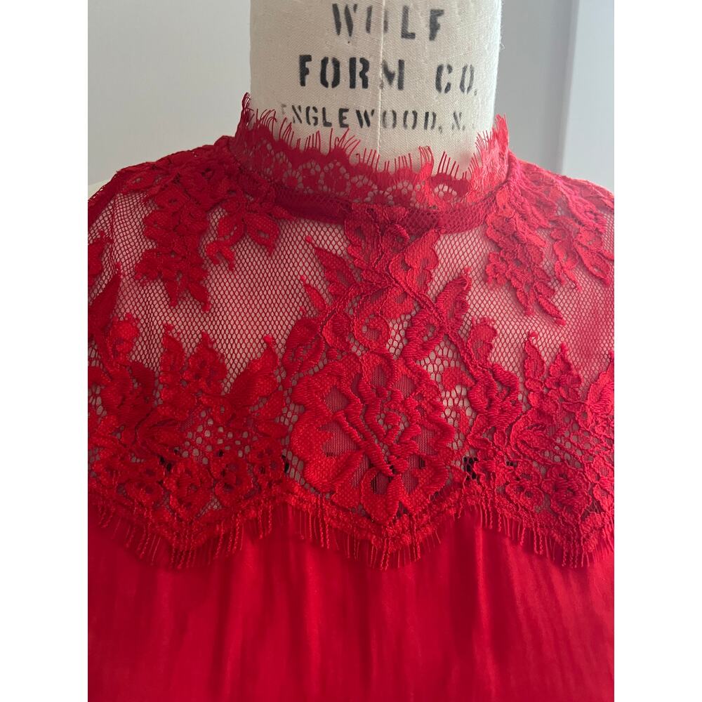 Free People Sexy Red Top